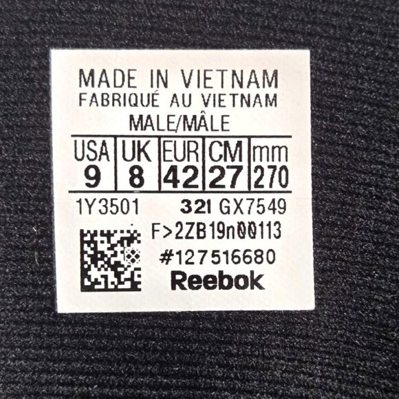 Reebok Mens NanoFlex TR Black Training Shoes Lime Camo OrthoLite Footbed - Picture 6 of 9